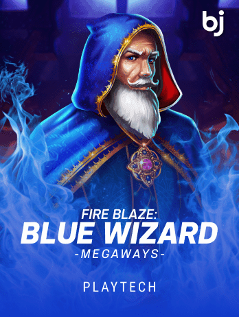 Fire Blaze_ Blue Wizard Megaways game thumbnail